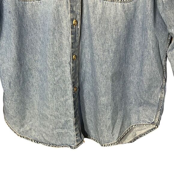 Vintage Solutions Original Fall Harvest Embroidered Button Down Size Large - Picture 5 of 8